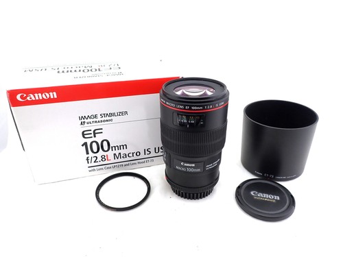 Obiettivo macro canon 100mm - ef,