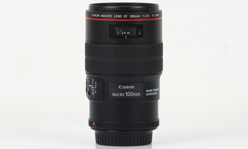 Canon 100 macro is - mm, f2.8l
