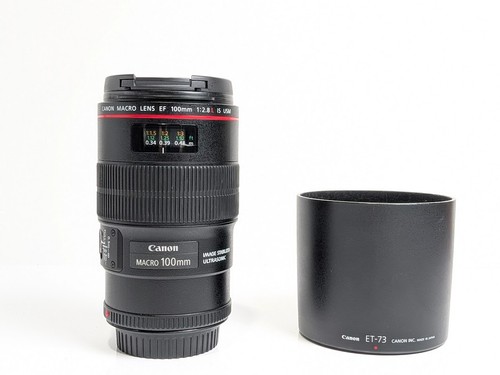 Obiettivo macro canon 100mm - ef,