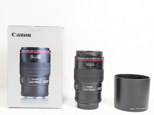 Obiettivo macro canon 100mm - canon, ef