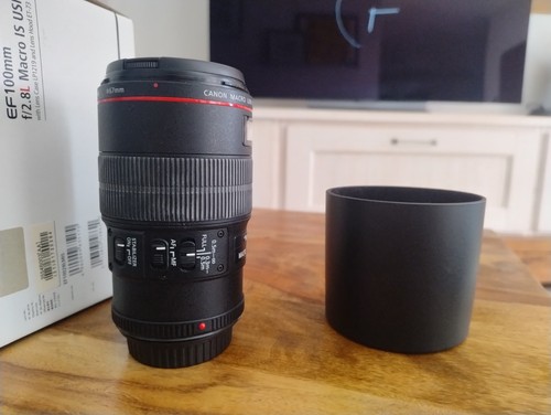 Canon 100mm 8l macro is - canon, f/2,8l