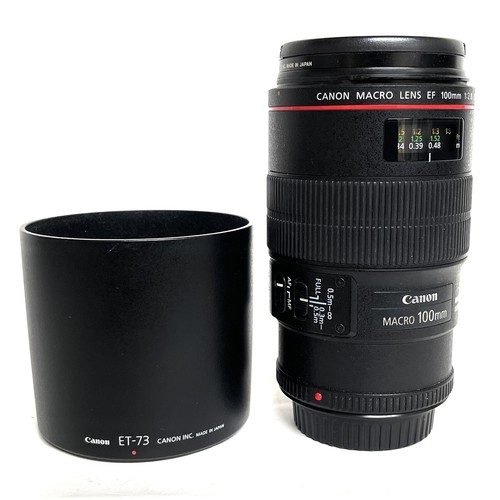 Canon obiettivo macro 100mm - macro,